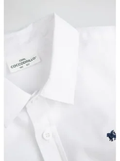 Coccodrillo Koszula WC5136102BSB-001 Biały Regular Fit