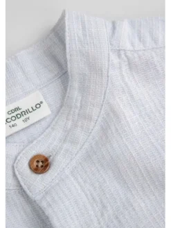 Coccodrillo Koszula WC5136103BSB-014 Niebieski Regular Fit