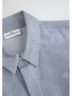 Coccodrillo Koszula WC6136103EJB-036 Niebieski Regular Fit