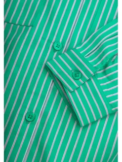 Coccodrillo Koszula WC6140101JGJ-011 Zielony Regular Fit