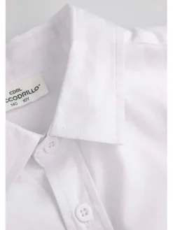 Coccodrillo Koszula XCX136101EJB-001 Biały Regular Fit