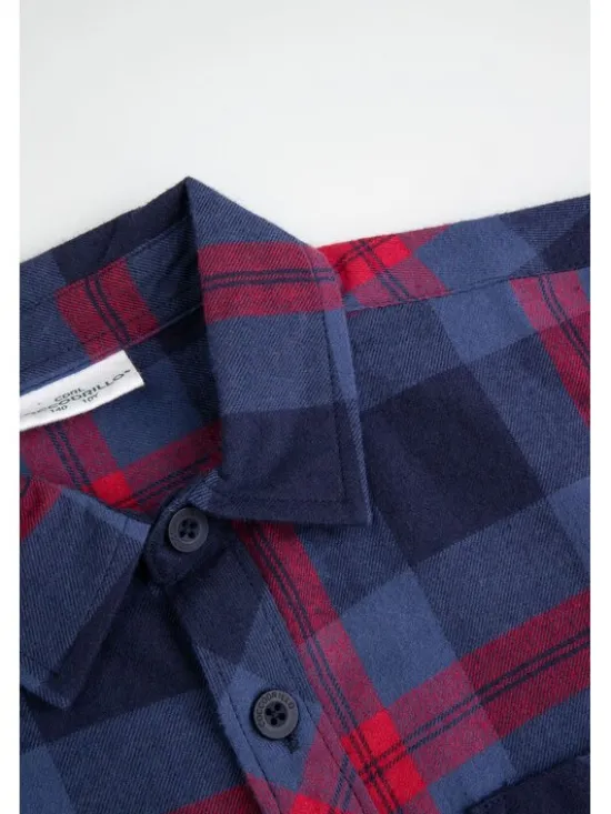 Coccodrillo Koszula ZC6136101ABJ-009 Czerwony Regular Fit