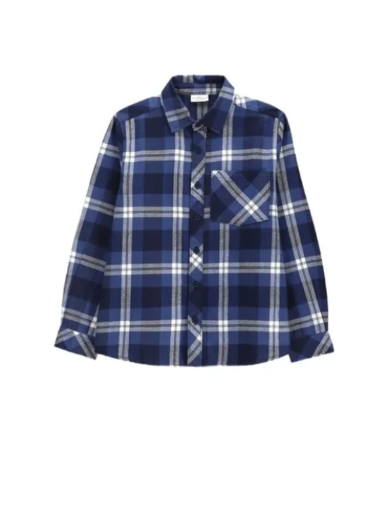 Coccodrillo Koszula ZC6136101ABJ-014 Niebieski Regular Fit