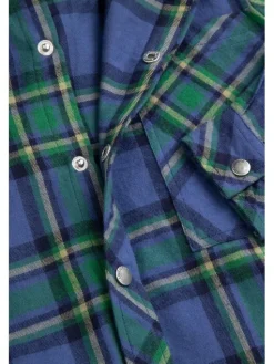 Coccodrillo Koszula ZC6136401ABK-011 Zielony Regular Fit