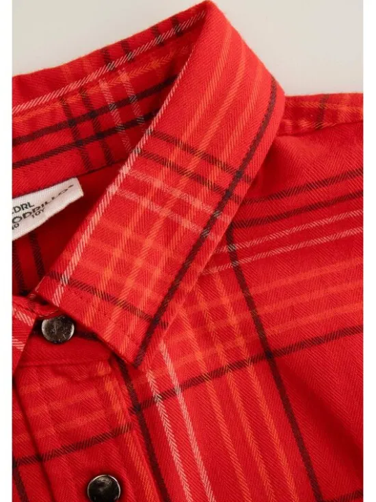 Coccodrillo Koszula ZC5140101AGJ-009 Czerwony Regular Fit