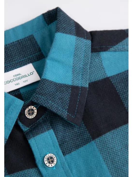 Coccodrillo Koszula ZC5136101CBJ-022 Kolorowy Regular Fit