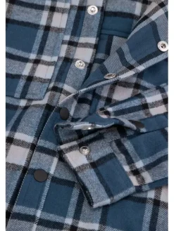 Coccodrillo Koszula ZC5136401CBJ-014 Niebieski Regular Fit