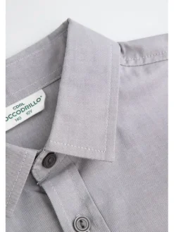 Coccodrillo Koszula ZC5136103EJB-019 Szary Regular Fit