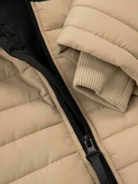 Coccodrillo Kurtka zimowa ZC3152110OBK Beżowy Regular Fit