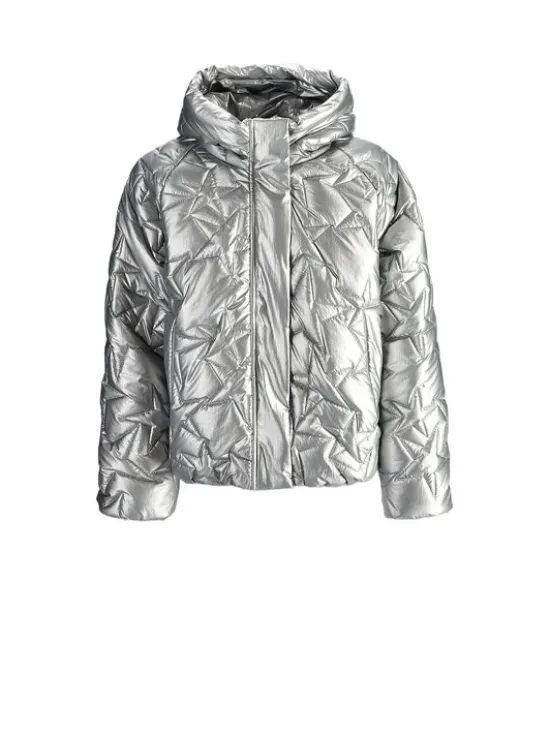 Coccodrillo Kurtka zimowa ZC6152105OGJ-024 Srebrny Regular Fit