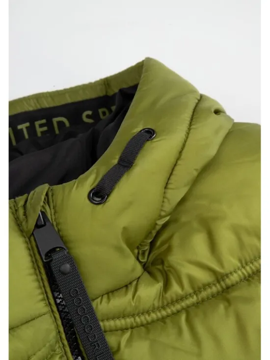 Coccodrillo Kurtka zimowa ZC5152106OBK-012 Zielony Regular Fit