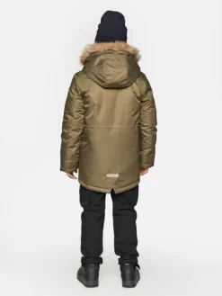 Coccodrillo Kurtka zimowa ZC3152104OBK Zielony Regular Fit