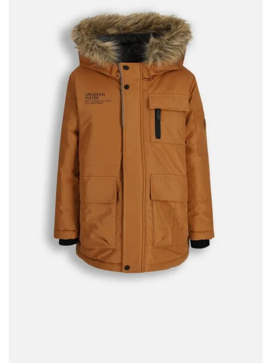 Coccodrillo Kurtka zimowa ZC5152105OBK-002 Beżowy Regular Fit