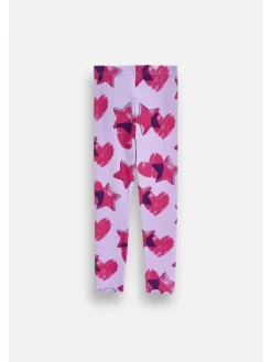 Coccodrillo Legginsy ZC6122001HGK-016 Fioletowy