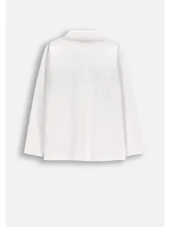 Coccodrillo Longsleeve WC6143501BSB-001 Biały Regular Fit