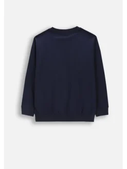 Coccodrillo Longsleeve WC6143101MBJ-015 Granatowy Regular Fit