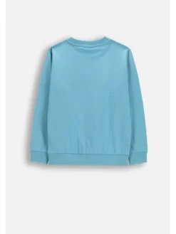 Coccodrillo Longsleeve WC6143101MBK-014 Niebieski Regular Fit