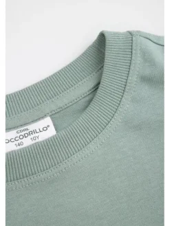 Coccodrillo Longsleeve WC6143102NBJ-011 Zielony Regular Fit