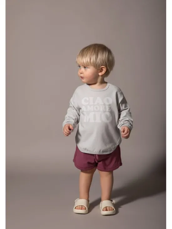 Coccodrillo Longsleeve WC6143101SUN-019 Szary Regular Fit
