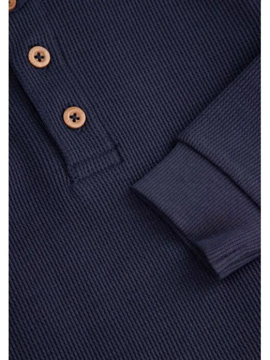 Coccodrillo Longsleeve ZC6143103MBN-015 Granatowy Regular Fit