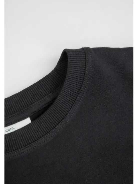 Coccodrillo Longsleeve ZC6143103RBJ-021 Czarny Regular Fit