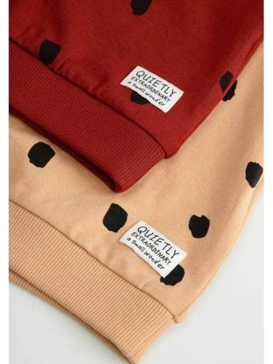 Coccodrillo Longsleeve ZC6143101SUN-017 Bordowy Regular Fit