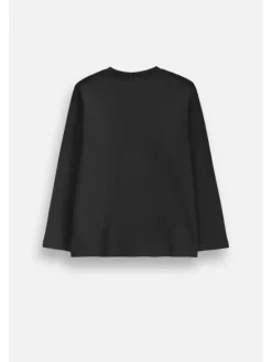 Coccodrillo Longsleeve ZC6143103VBB-021 Czarny Regular Fit
