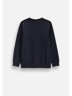 Coccodrillo Longsleeve ZC6143104VBA-015 Granatowy Regular Fit