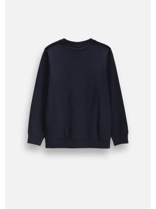 Coccodrillo Longsleeve ZC6143104VBA-015 Granatowy Regular Fit