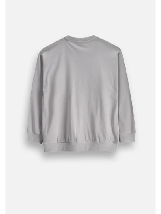 Coccodrillo Longsleeve ZC6143103WBJ-019 Szary Regular Fit