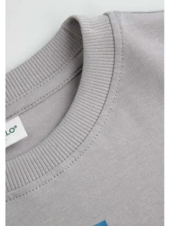 Coccodrillo Longsleeve ZC6143103WBJ-019 Szary Regular Fit