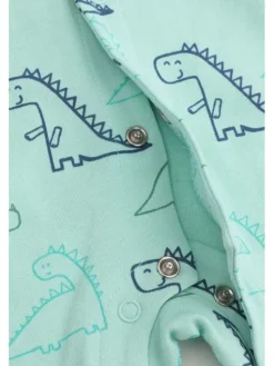 Coccodrillo Pajac WC5404203PJS-031 Zielony Regular Fit