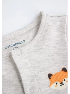 Coccodrillo Pajac ZC5104101FBN-019 Szary Regular Fit