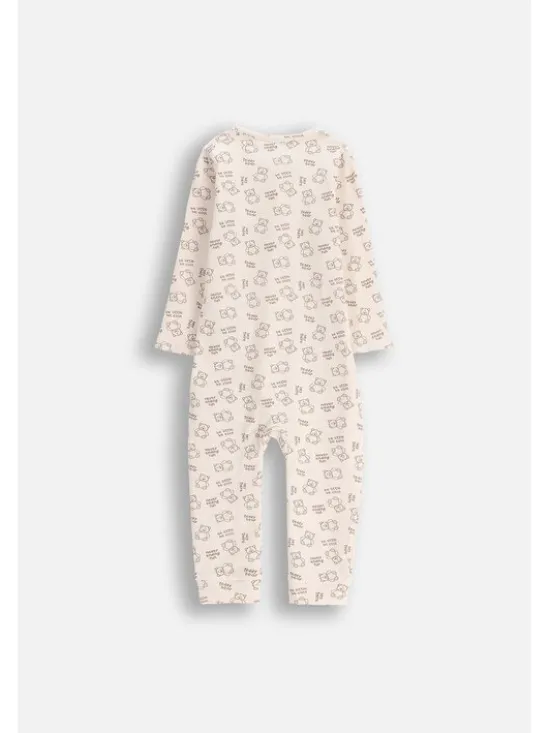 Coccodrillo Pajac ZC5404204PJS-002 Beżowy Regular Fit