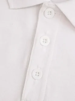 Coccodrillo Polo WC5143601VBB Biały Regular Fit