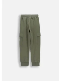 Coccodrillo Spodnie dresowe WC6120101FBK-011 Zielony Regular Fit