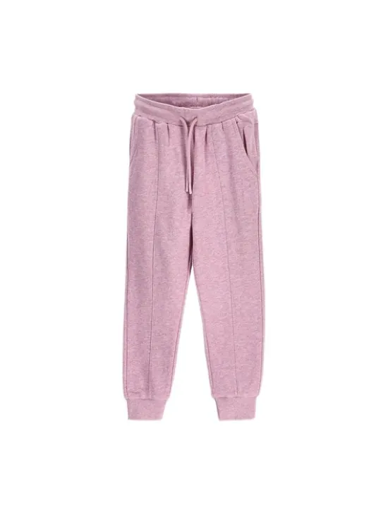 Coccodrillo Spodnie dresowe ZC6120101HGK-016 Fioletowy Regular Fit