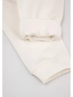 Coccodrillo Spodnie dresowe WC6120101FGN-003 Écru Regular Fit