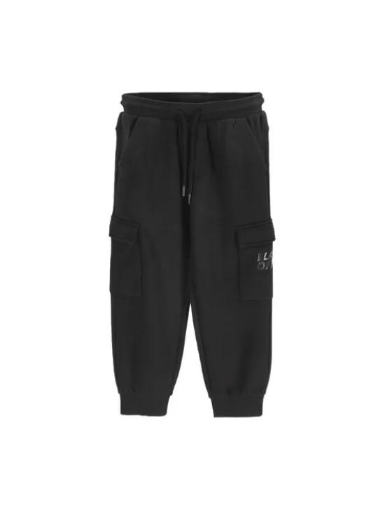 Coccodrillo Spodnie dresowe ZC6120201GBK-021 Czarny Regular Fit