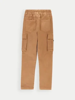 Coccodrillo Spodnie materiałowe ZC4119101FBJ Brązowy Slim Fit