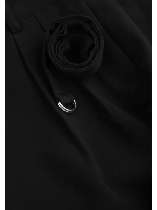 Coccodrillo Spodnie materiałowe WC6119103BSG-021 Czarny Regular Fit
