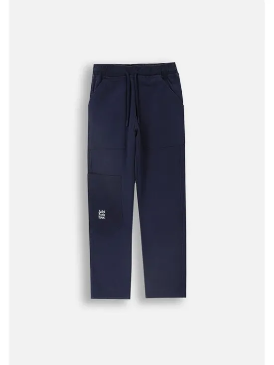 Coccodrillo Spodnie materiałowe ZC4119101DBK-015 Granatowy Slim Fit