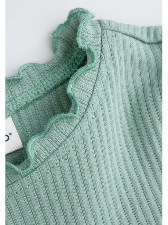 Coccodrillo Sukienka codzienna WC5129102DGK-027 Zielony Regular Fit