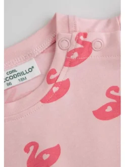 Coccodrillo Sukienka codzienna WC6112801TGN-033 Różowy Regular Fit