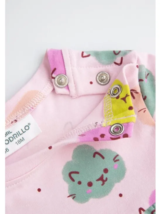 Coccodrillo Sukienka codzienna WC5129201DGN-022 Kolorowy Regular Fit