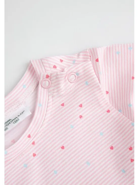 Coccodrillo Sukienka codzienna WC6112801QGN-033 Różowy Regular Fit