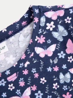 Coccodrillo Sukienka dzianinowa WC5129202VGA Granatowy Regular Fit