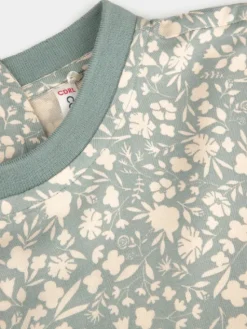 Coccodrillo Sukienka letnia WC4128201GEJ Zielony Regular Fit