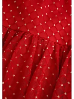 Coccodrillo Sukienka ZC5128106EJG-009 Czerwony Regular Fit