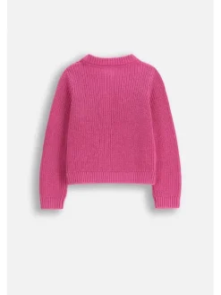 Coccodrillo Sweter ZC5172201AGK-008 Różowy Regular Fit